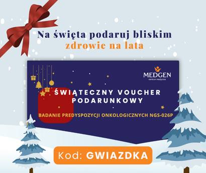 Aktualność: Świąteczna akcja MedGen - voucher podarunkowy